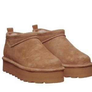 Bearpaw Retro Super Shorty Hickory Size 8 BWOB